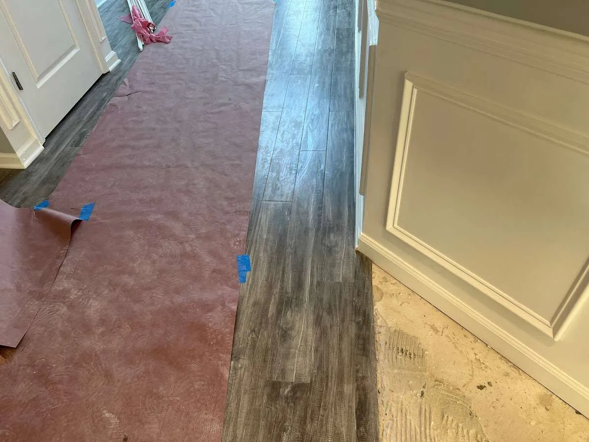 Completed marble shower restoration in Wildewood